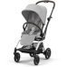 Cybex Eezy S Twist Plus 2 Fog Grey/Silver 2024 Прогулочная коляска + Дождевик
