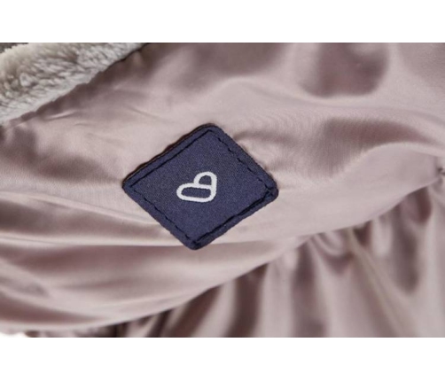 Divdaļīgie ratu cimdi Zaffiro Plush Pastel Pink