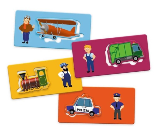 Trefl Pojazdy/ ABC Malucha Gra Edukacyjna