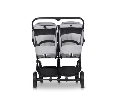 EasyGo Echo Cloudy Gray Dvīņu rati