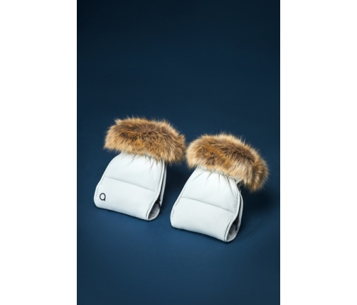 Anex Light Gray Варежки - муфта на коляску