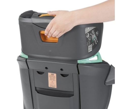 Chicco Fold&Go I-Size Black Bērnu autosēdeklis 15-36 kg