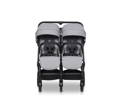 EasyGo Echo Cloudy Gray Dvīņu rati