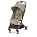 Cybex Orfeo Almond Beige/Taupe  Pastaigu rati + Guļammaiss Cybex Snogga 2