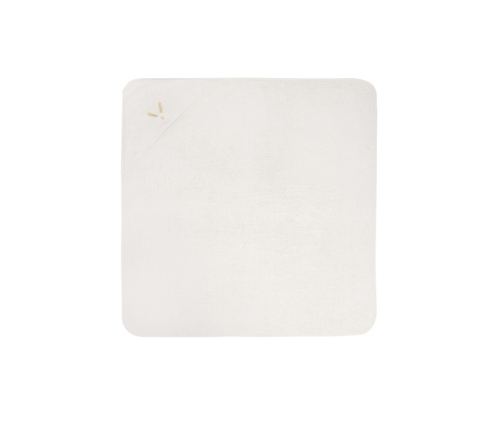 Piapimo TowelPower Ręcznik Kąpielowy z Kapturkiem Bambusowo-Bawełniany 90x90cm z Haftem Piaskowy