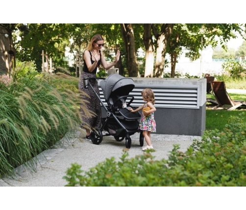 Kidnort Isbjörn Wózek Spacerowy Czarny