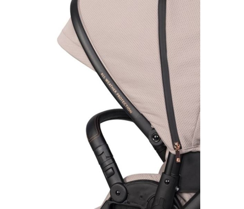 Cavoe Avec 2024 Wózek Głęboko-Spacerowy Bliźniaczy 2w1 Taupe