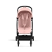 Cybex Orfeo Candy Pink 2025 Pastaigu rati + Cybex aizsargbarjera