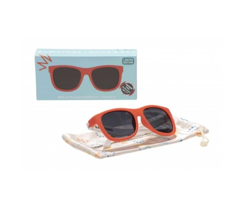 Babiators Navigator Dock & Bay Smoke Lenses DNB-NAV-001-M Rozmiar 3-5+ Squiggle Face