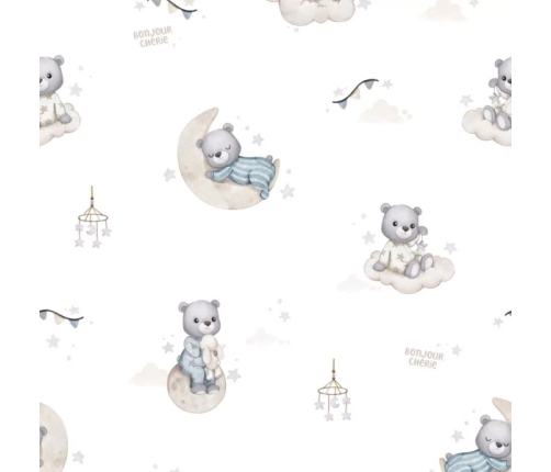 Bonjour Cherie 5-punktowa bambusowa wkładka Misie