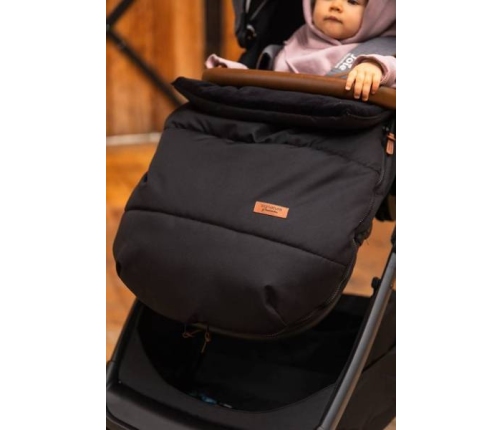 Bērnu ratu guļammaiss Joie Black Signature by Beztroska + mammas soma