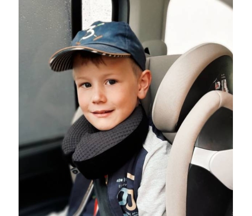 Rollersy Poduszka Podróżna Stabilizująca M (2-6 lat) Black