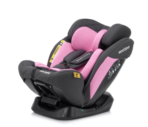 Sesttino SecurePro Fotelik Samochodowy Pink 0-36 kg