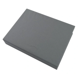 OLKA Prześcieradło z gumką 160x80 JERSEY szare