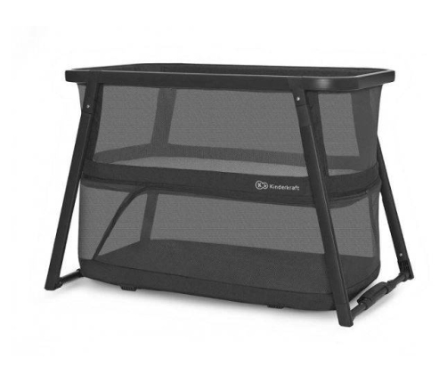 Kinderkraft Sofi Plus Łóżeczko Turystyczne z Funkcją Kojca Grey