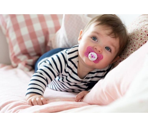 Chicco PhysioForma Light Smoczek Uspokajający Silikonowy Lumi 2 szt. 6-16m