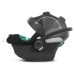 Cybex Aton B2 i-Size Fotelik Samochodowy 0-13kg + Baza One Volcano Black + Tapicerka Letnia White