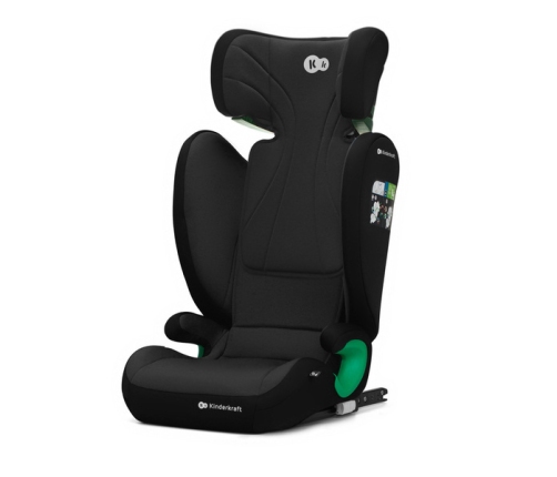 Kinderkraft Junior Fix 2 I-Size Fotelik Samochodowy 15-36kg 100-150cm Graphite Black