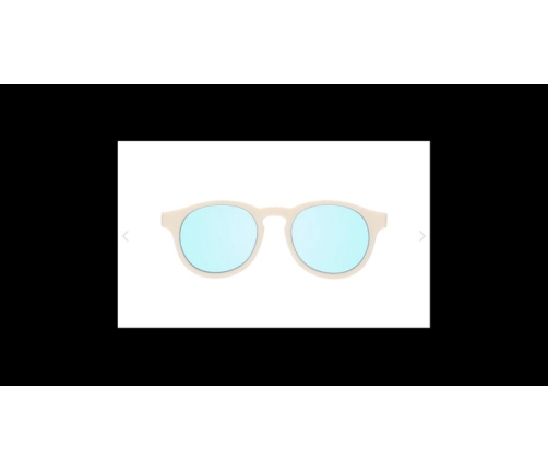 Babiators Keyhole O-KEY014-M Blue Mirrored Lenses Rozmiar 3-5+ Sweet Cream