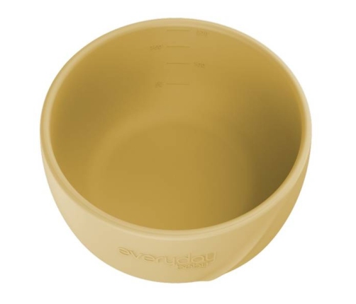 Everyday Baby Miseczka Silikonowa Bez Przyssawki 2 Szt. Waniliowy