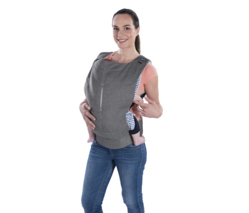 Ķengursoma Chicco Myamaki Complete Grey Stripes