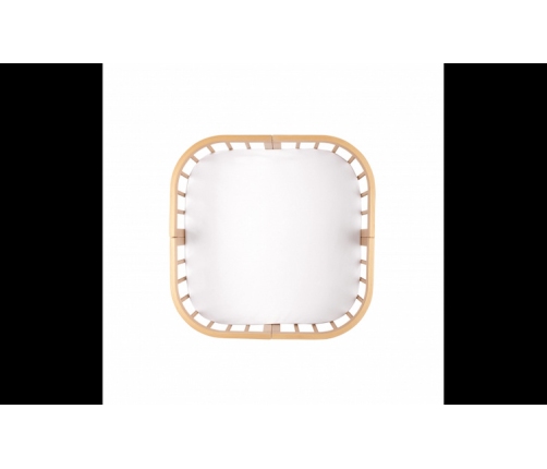 Waldin Zestaw Bawełnianych Prześcieradeł Do Łóżeczek 7w1 Białe