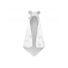 Bonjour Cherie Kocyk Do Fotelika z Minky Glacier Gray 90x90cm Venus