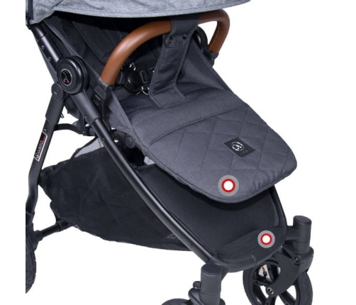 Coletto Nevia Dark Grey Pastaigu rati