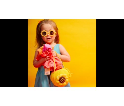 Babiators Flower O-FWR002-M Amber Lenses Rozmiar 3-5+ Sweet Sunflower