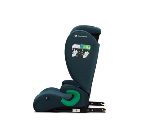 Kinderkraft Junior Fix 2 I-Size Fotelik Samochodowy 15-36kg 100-150cm Harbour Blue