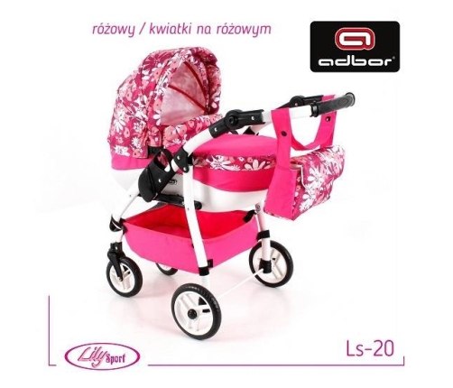 Adbor Lily Wózek dla Lalek Sport Ls-20