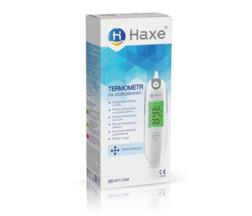 Haxe Termometr na Podczerwień do Ucha i Czoła KFT-22M