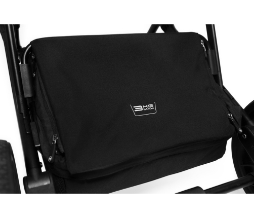 Muuvo Slick 2.0 Classic Black Bērnu rati 2in1