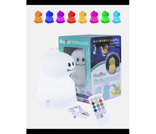 MesMed Lampka Świetlaczek Dinuś