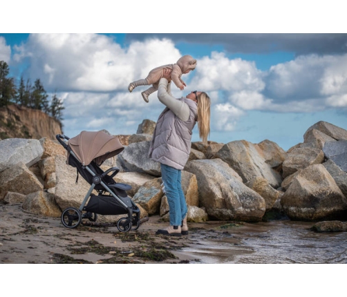 Espiro Wave 2023 Wózek Spacerowy 217 Anthracite Stone