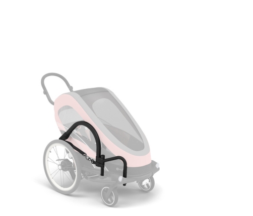 Cybex Zeno Bike Light Pink Спортивная коляска для бега Лыж - Велосипедный прицеп 4in1