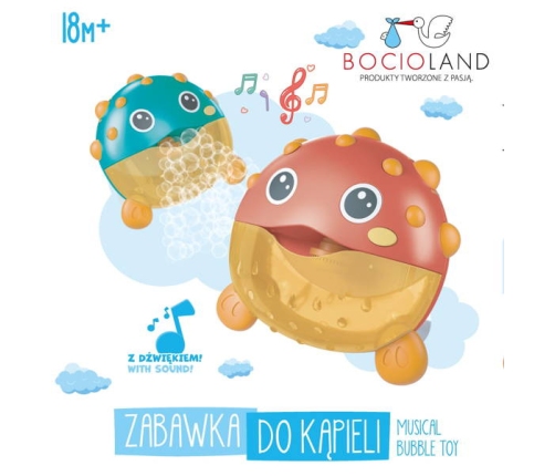 Bocioland Bąbelkowa Rybka do Kąpieli Blue BL044