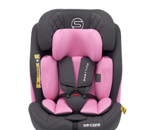 Sesttino SecurePro Fotelik Samochodowy Pink 0-36 kg