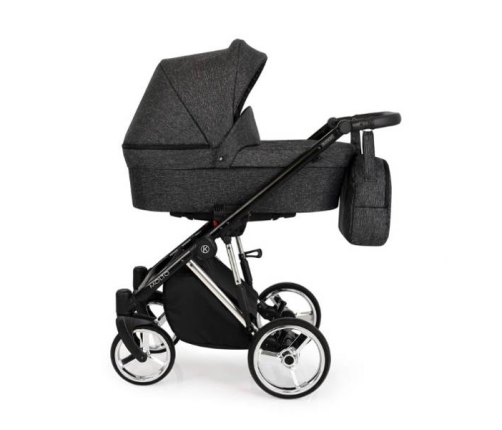 Kunert Molto Premium Black Bērnu rati 2in1