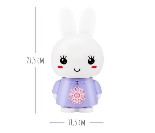 Alilo Honey Bunny Króliczek G6 Fioletowy