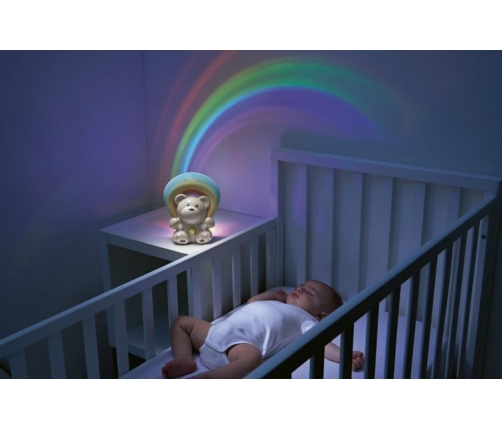 Chicco Interaktywny Miś z Tęczowym Projektorem  Neutral