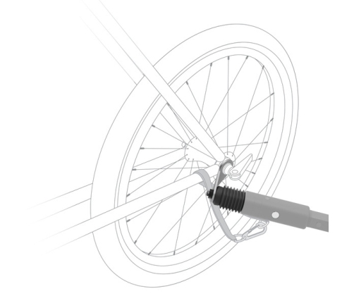 Cybex Zeno Bike Light Pink Спортивная коляска для бега Лыж - Велосипедный прицеп 4in1