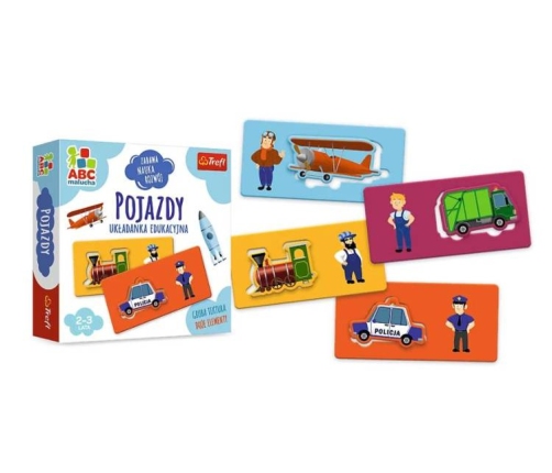 Trefl Pojazdy/ ABC Malucha Gra Edukacyjna