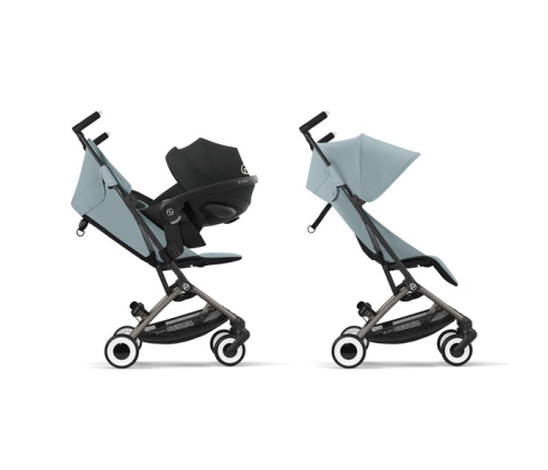 Cybex Libelle 2.0 Stormy Blue/Taupe Pastaigu rati