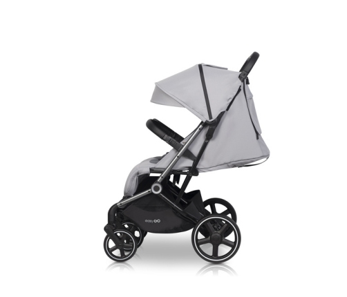 EasyGo Echo Cloudy Gray Dvīņu rati