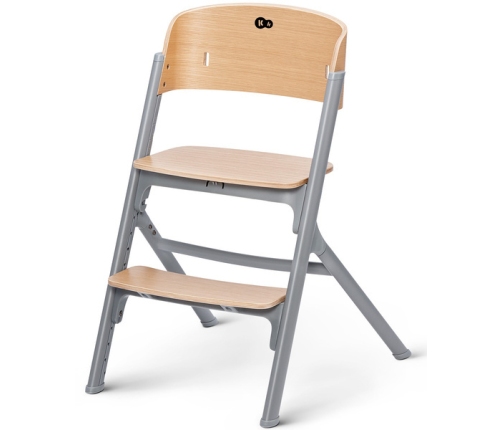 Kinderkraft Livy Krzesełko do Karmienia Brązowy Oak
