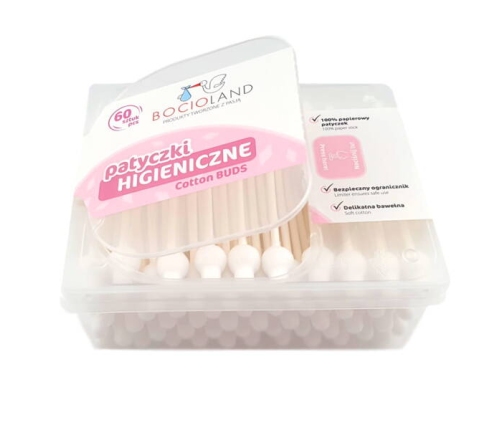 Bocioland Patyczki do Uszu 60 szt