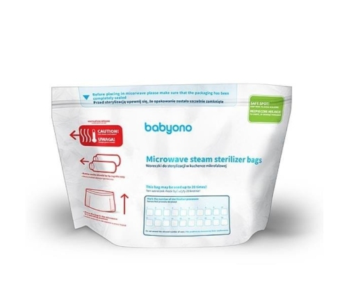 Baby Ono Woreczki Do Sterylizacji W Kuchence Mikrofalowej 1038