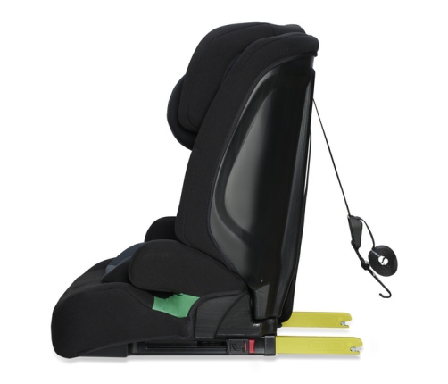 Kinderkraft Safety Fix 2 I-Size Black Bērnu autosēdeklis 9-36 kg