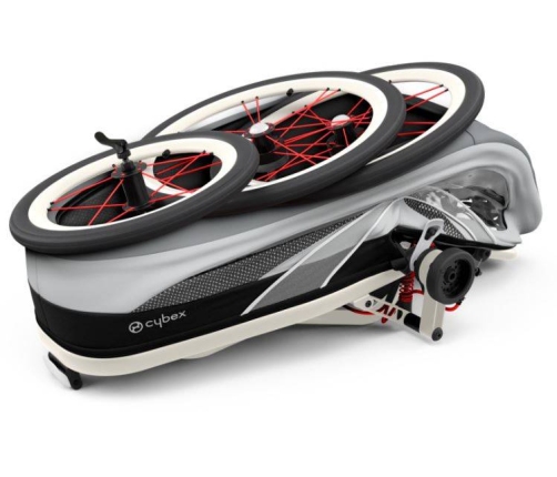 Cybex Zeno Sports Medal Grey (Air) Sporta Ratiņi